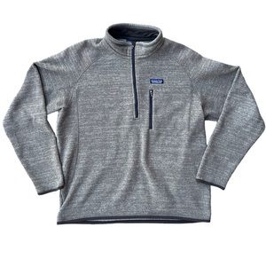 Patagonia Tan Better Sweater Quarter Zip - Size XL